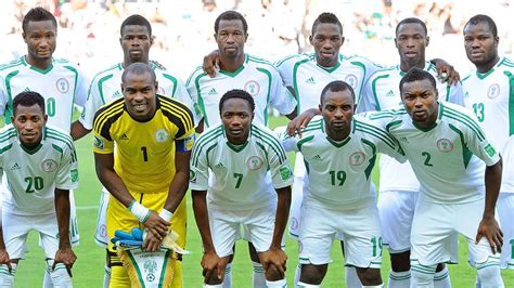 Aufstellungen: algerische nationalmannschaft gegen nigeria nationalmannschaft